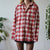 Vintage Floral Gingham Shirt XL