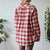 Vintage Floral Gingham Shirt XL