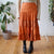 Vintage Pumpkin Skirt M
