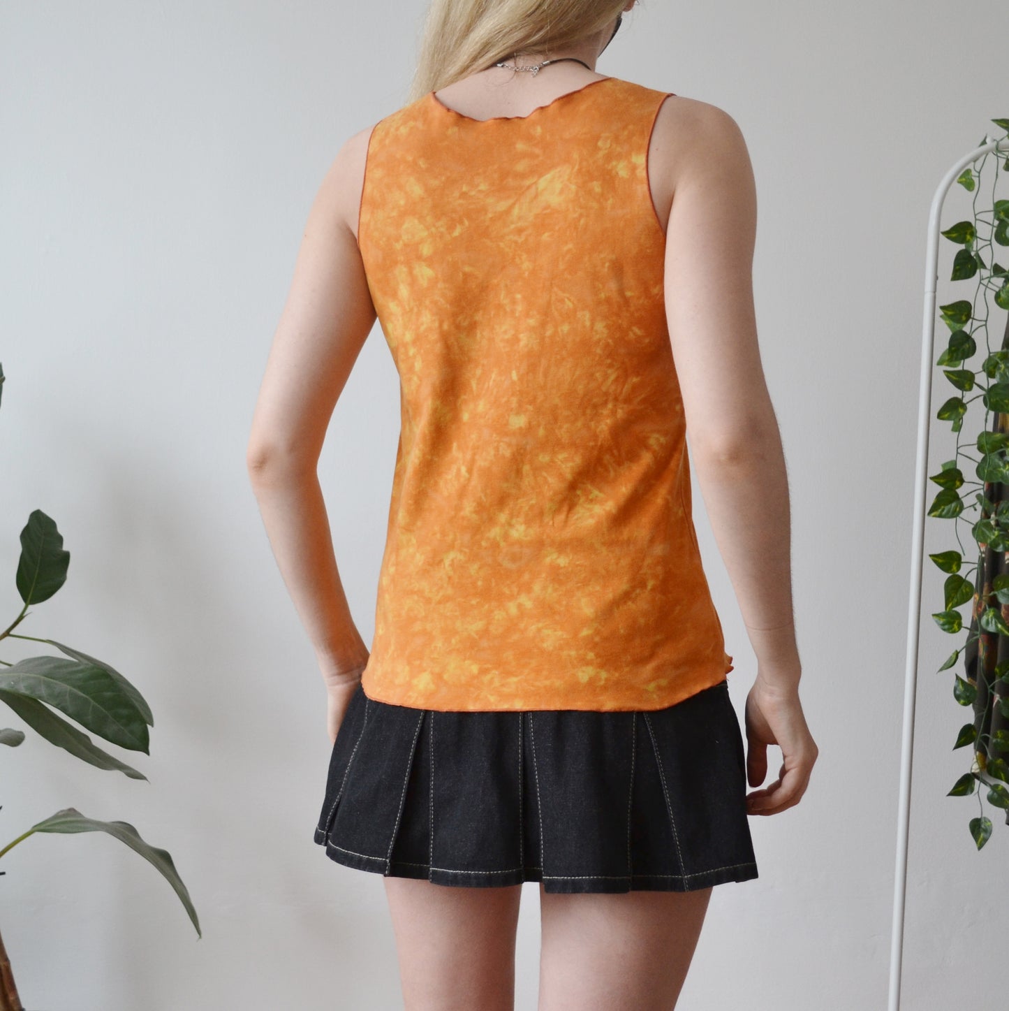 Vintage Y2k Butterfly Vest L