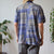 Vintage Retro Polo Top L