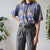 Vintage Retro Polo Top L
