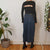 Denim maxi skirt L