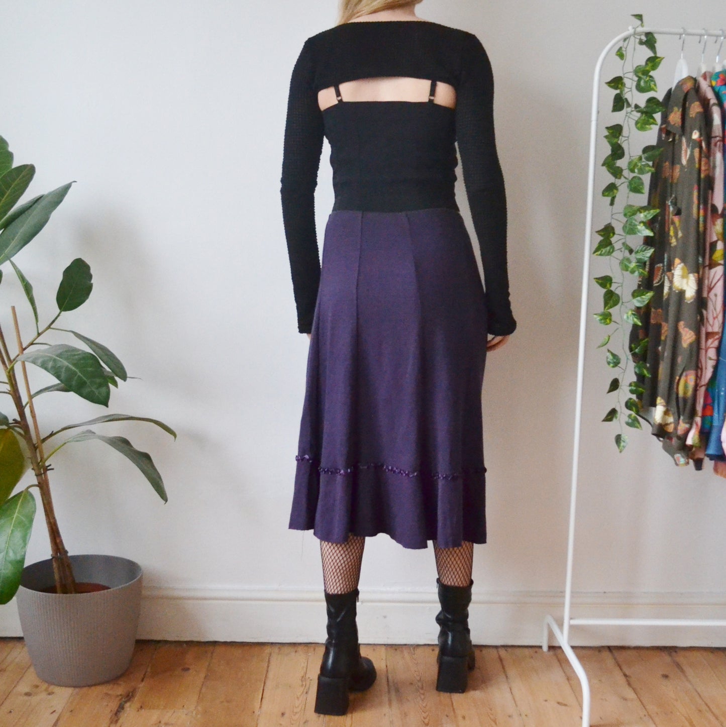 Purple skirt M