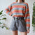 Stripe jumper L