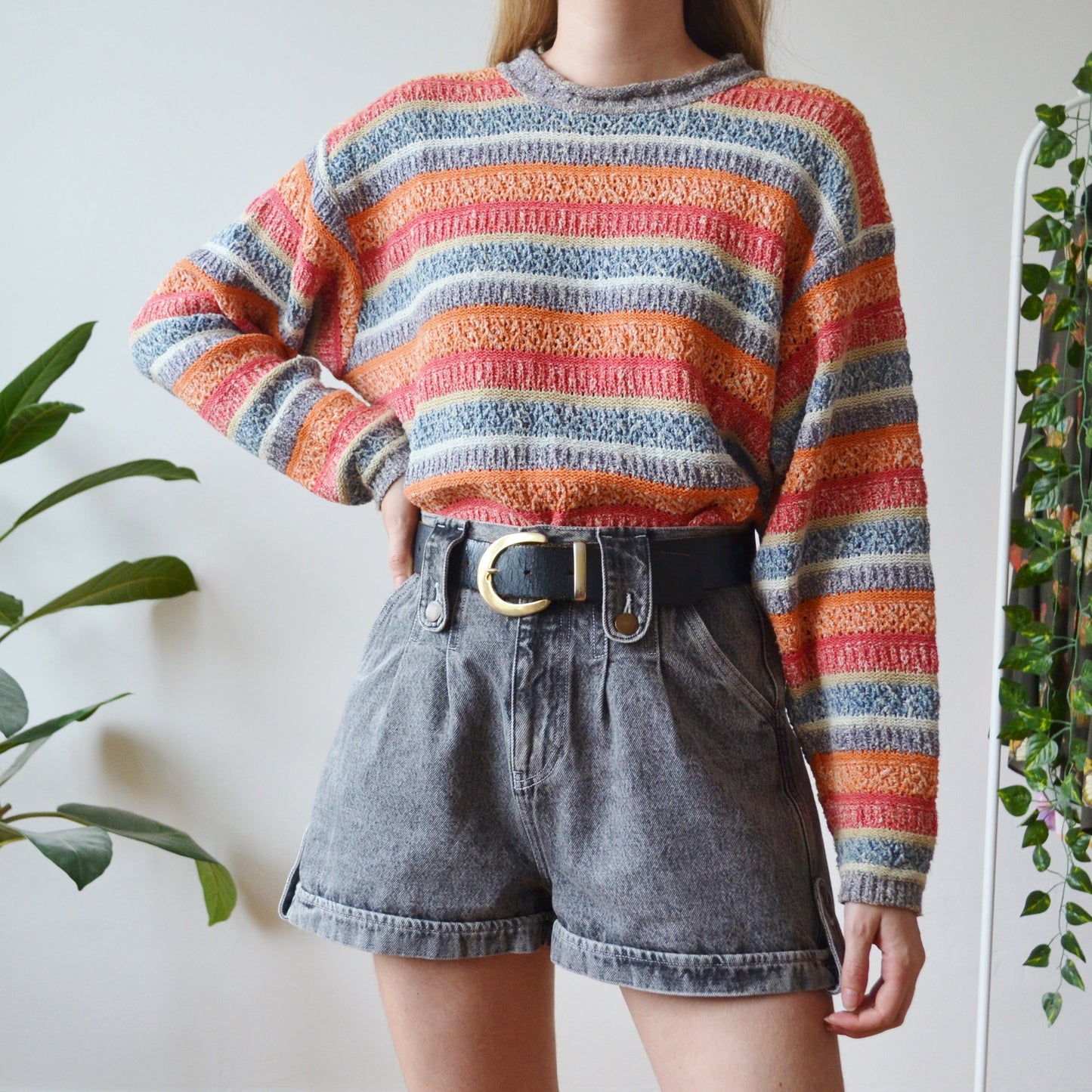 Stripe jumper L