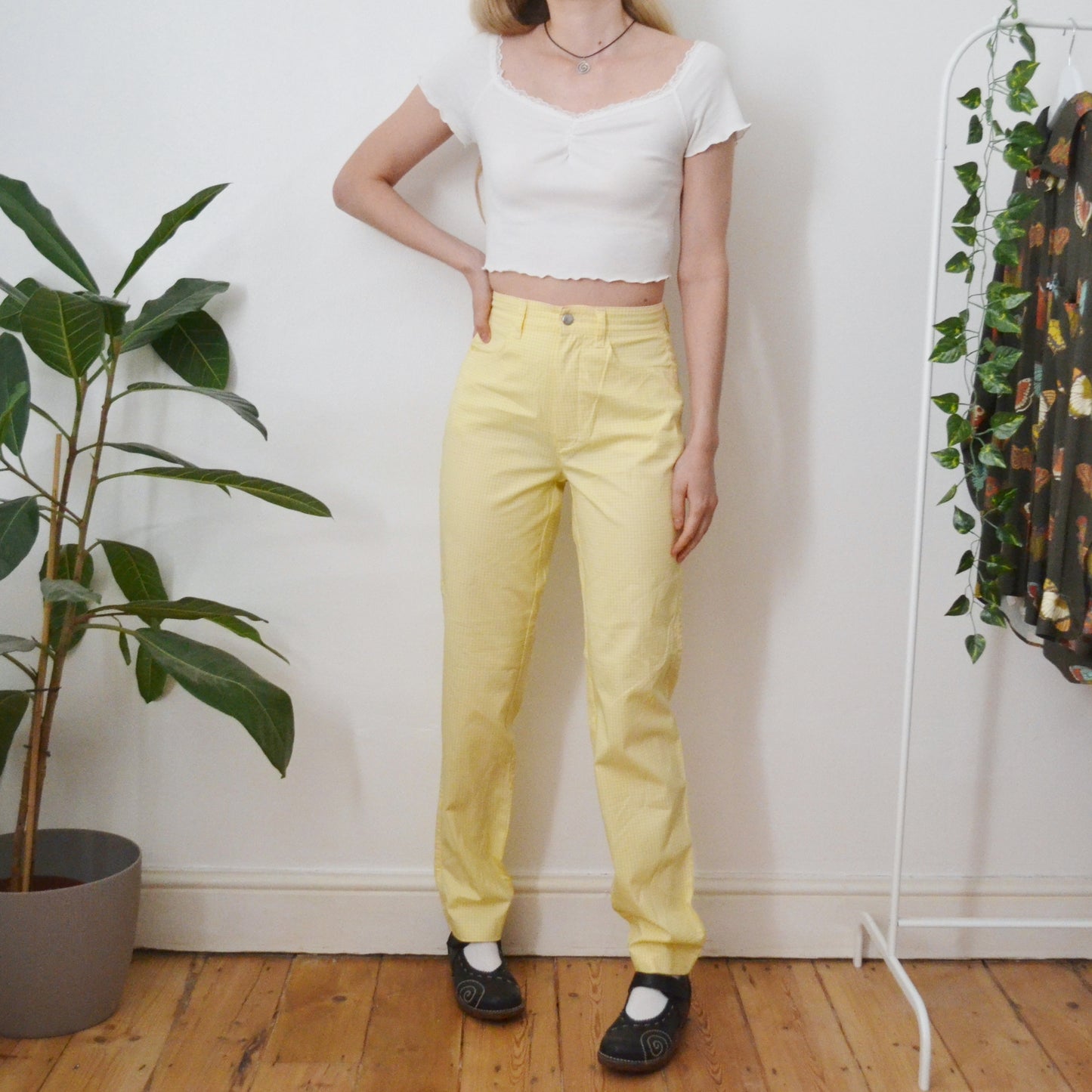 Plaid trousers 8
