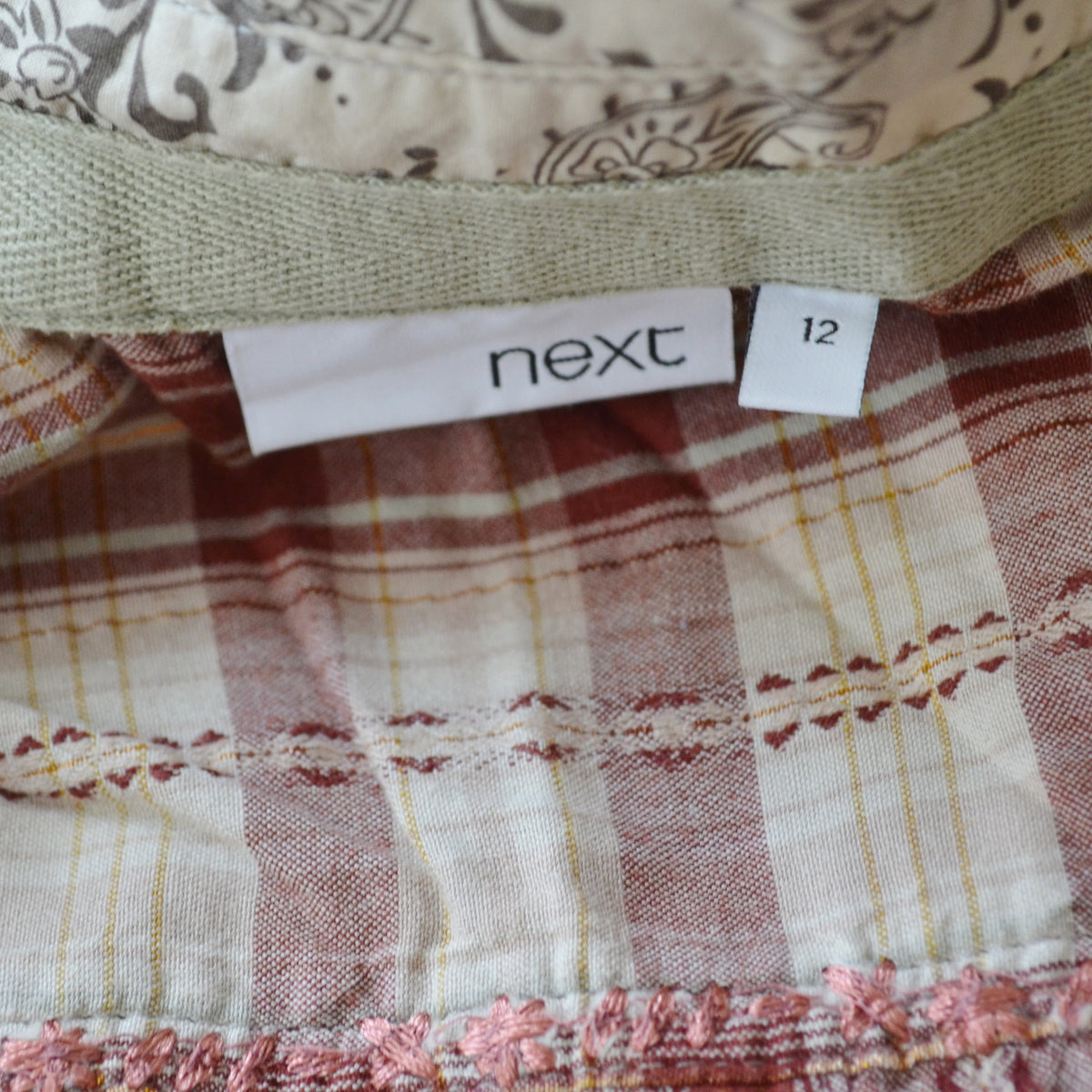Vintage Y2K Patchwork Blouse 12