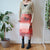 Vintage Red Midi Skirt M