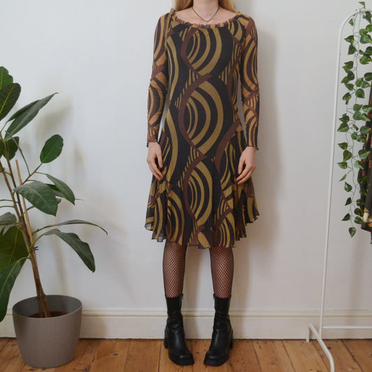 Abstract dress