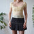 Vintage Cream Lace Top S