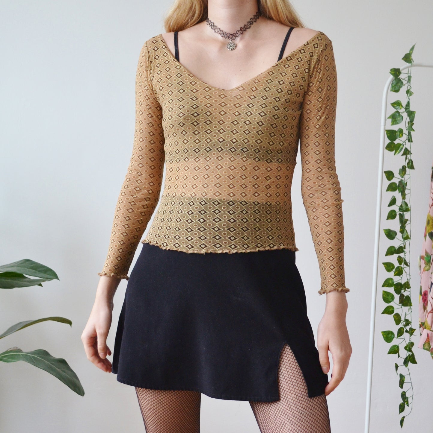 Geometric mesh top S
