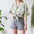 Leaf shirt XL