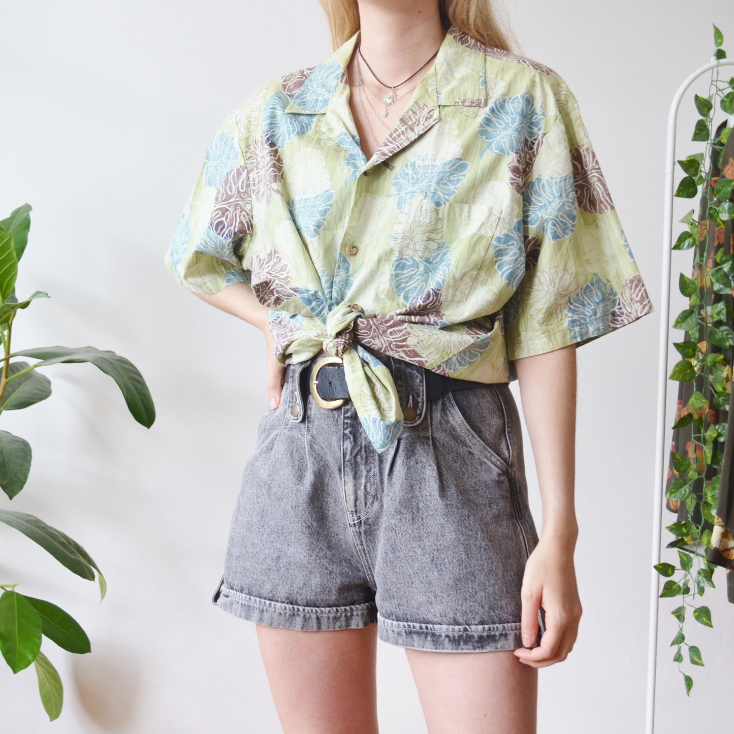 Leaf shirt XL