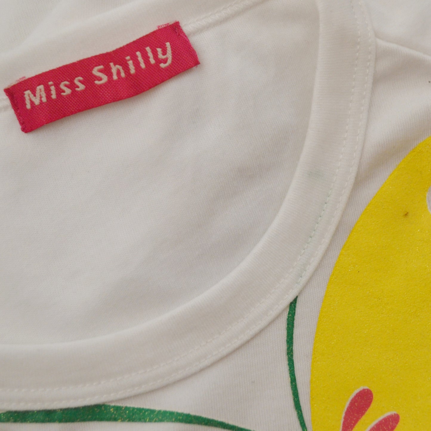 White Butterfly top S