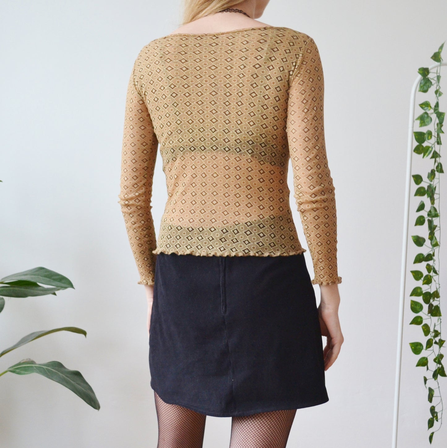 Geometric mesh top S