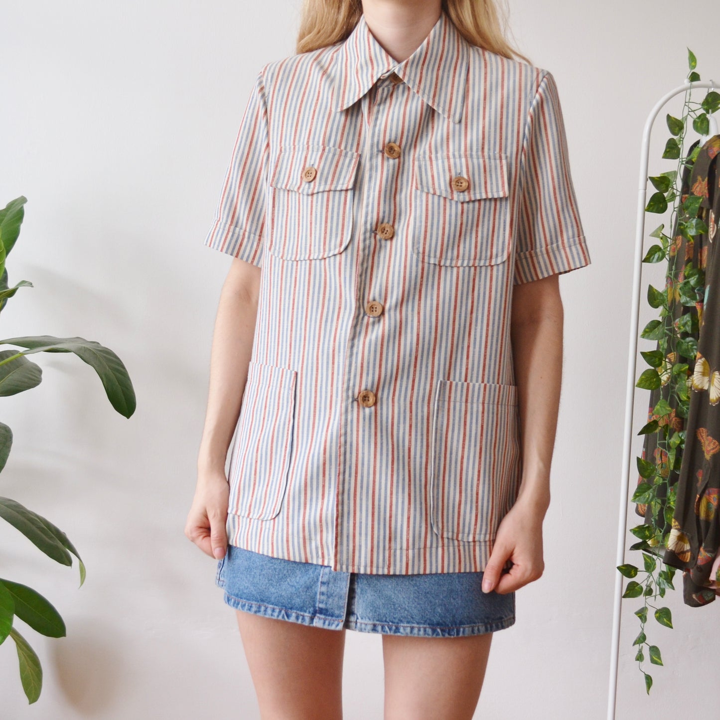 Stripe blouse M