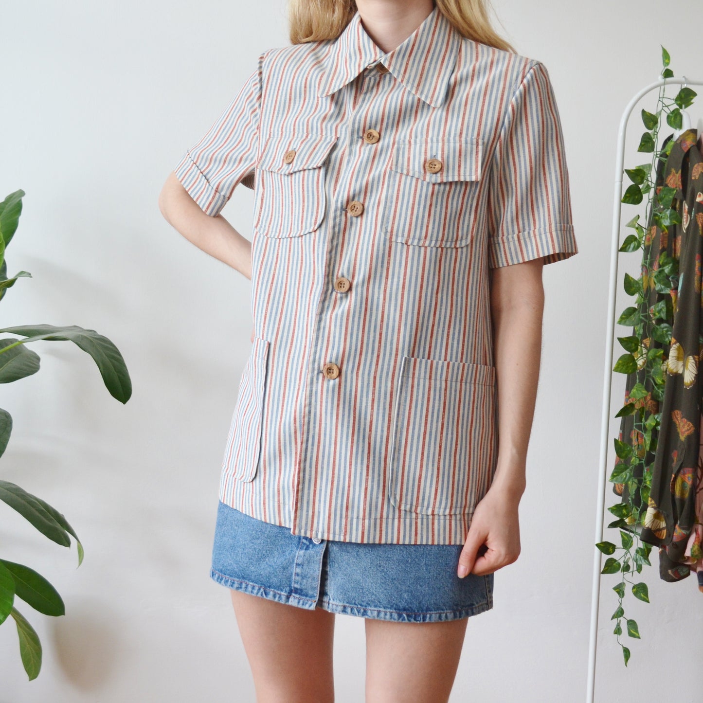 Stripe blouse M