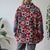 Geometric fleece XL