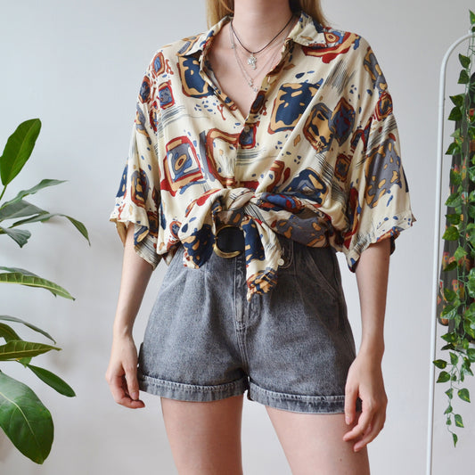 Abstract shirt XXL