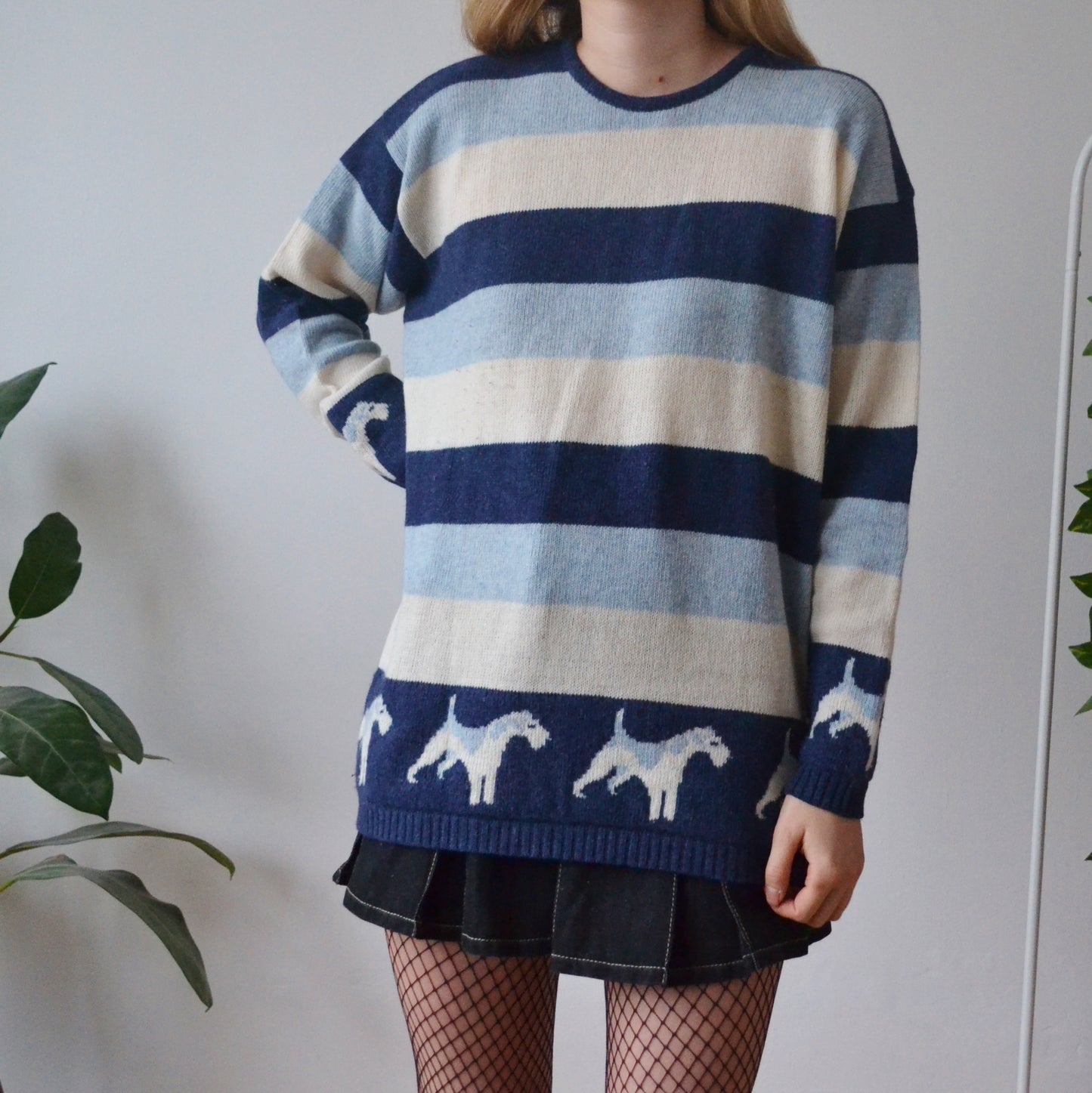 Vintage Dog Jumper L