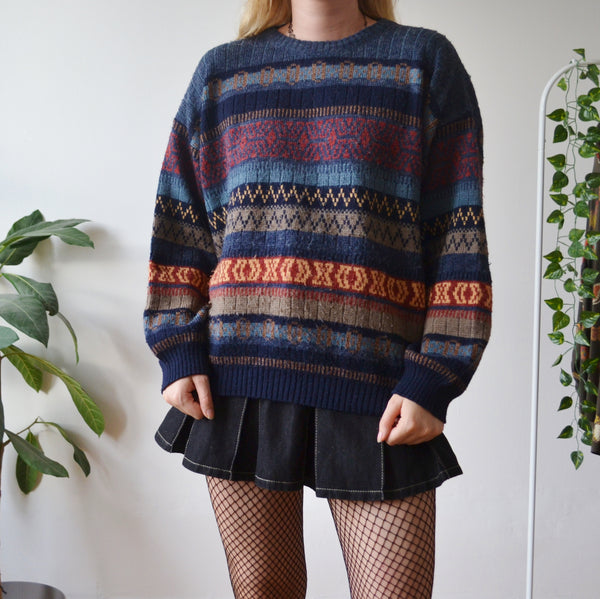 Vintage Retro Jumper L