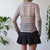 Vintage Y2K Butterfly Blouse S