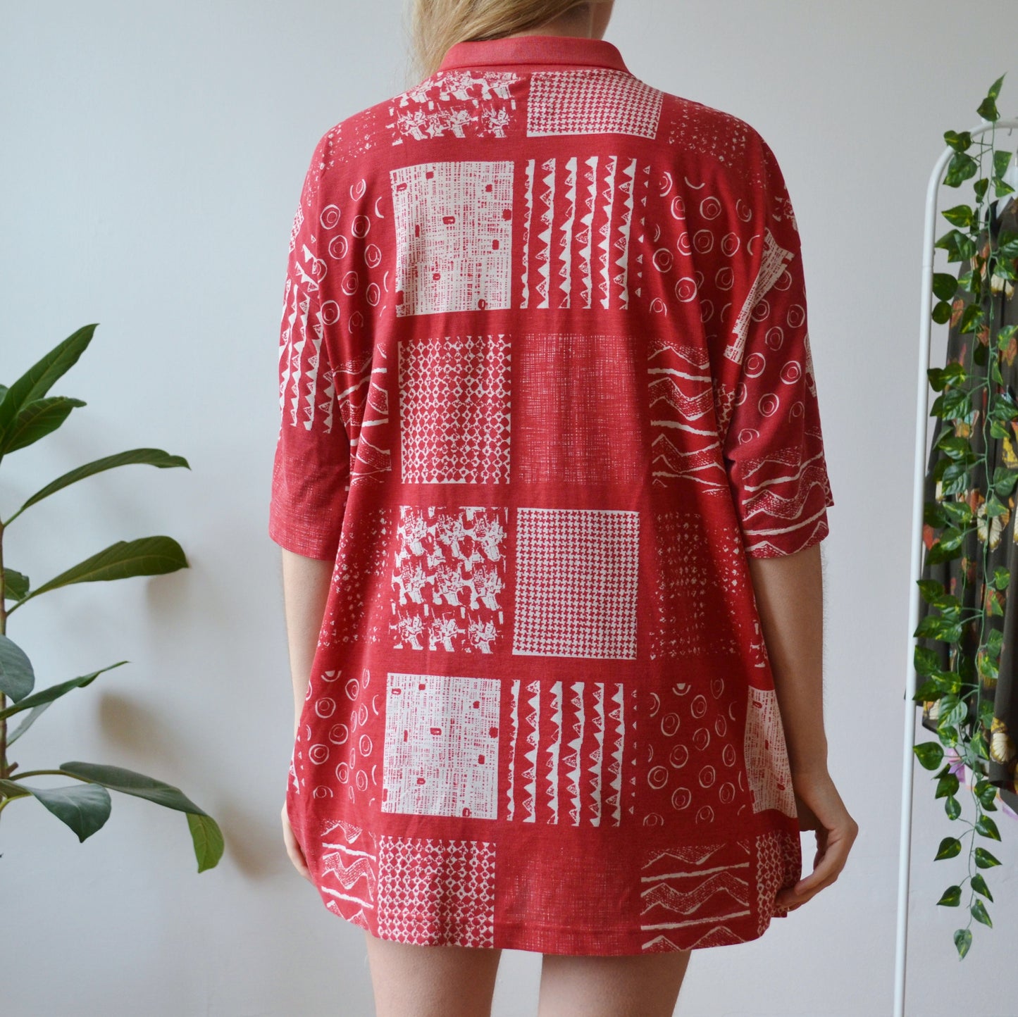 Abstract polo XXL