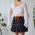 Y2k Butterfly Top S