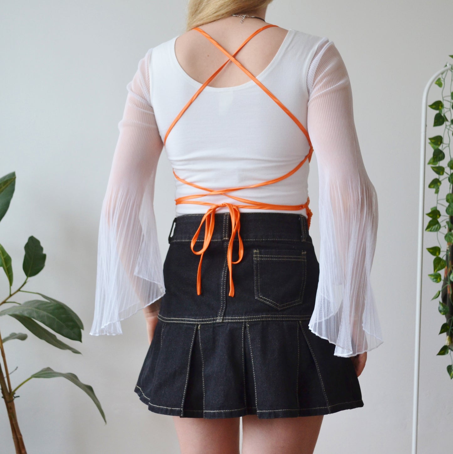 Y2k Butterfly Top S