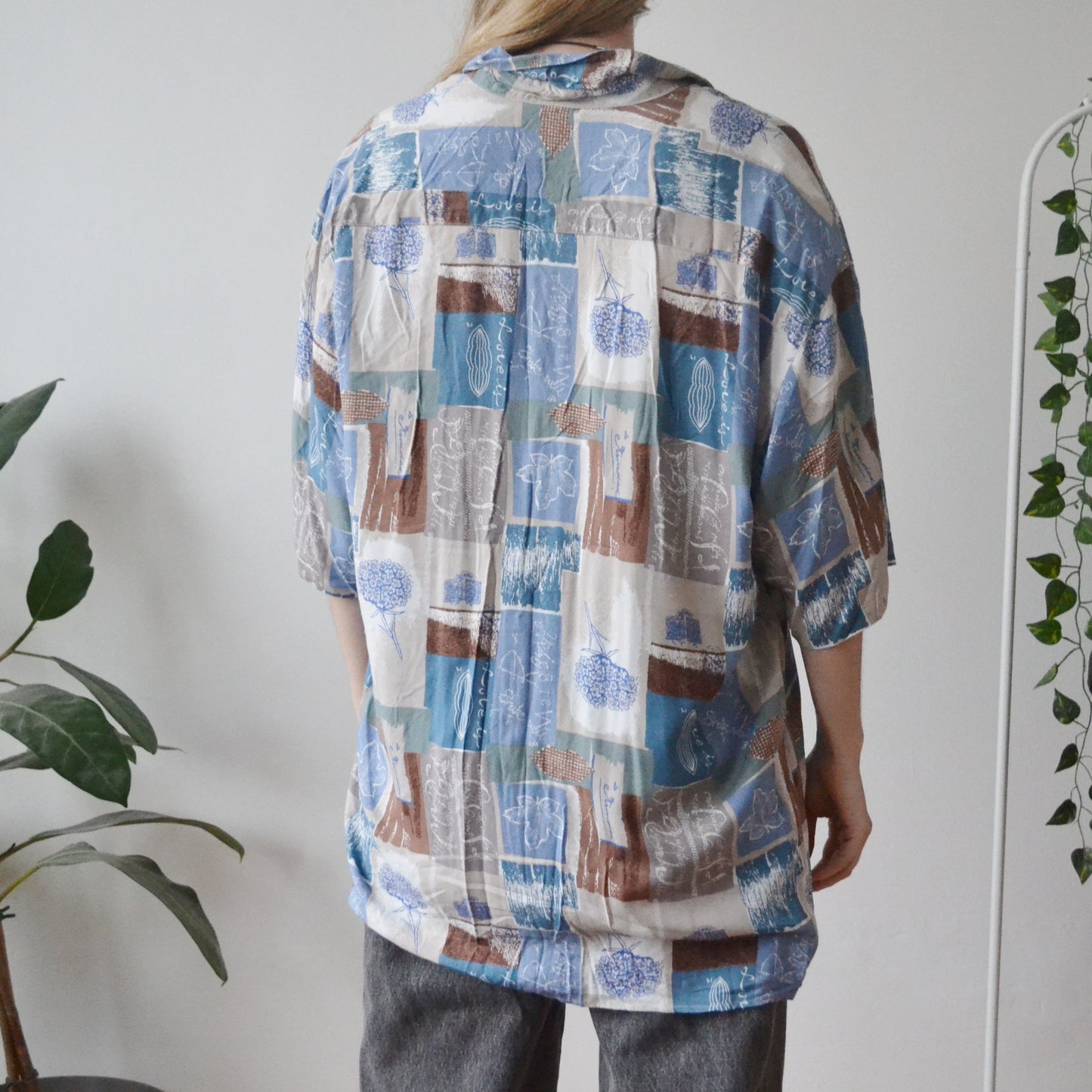 Vintage Botanical Shirt M