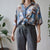 Vintage Botanical Shirt M