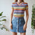 Stripe top L