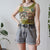 Vintage Boho Vest Top S