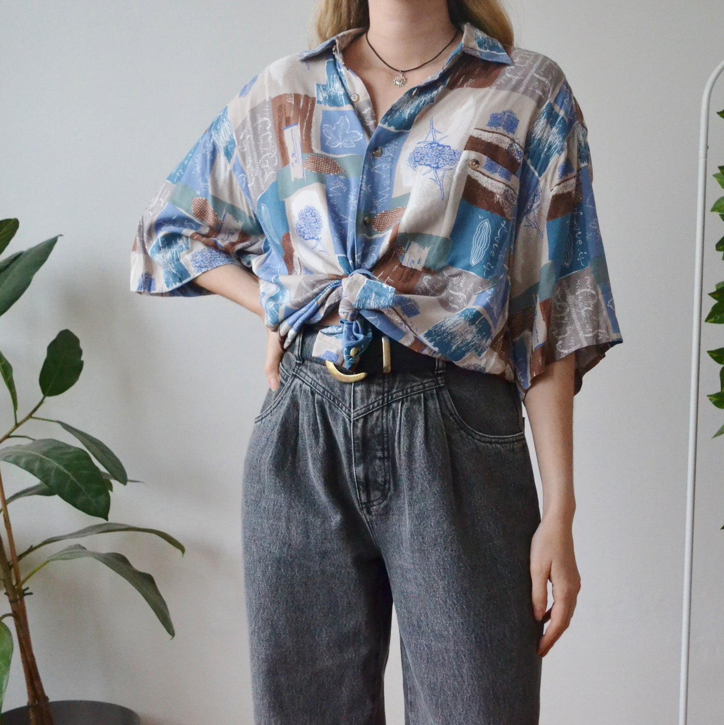 Vintage Botanical Shirt M