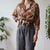 Vintage Abstract Shirt XL