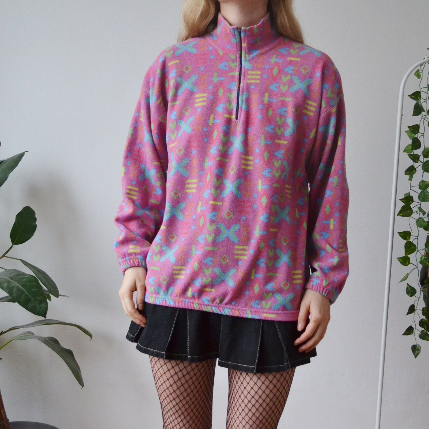 Vintage Pink Fleece S