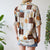 Abstract leaf shirt S