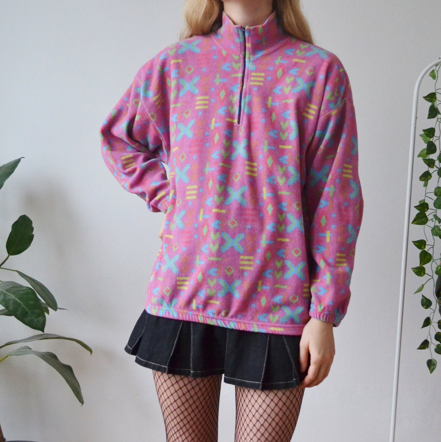 Vintage Pink Fleece S