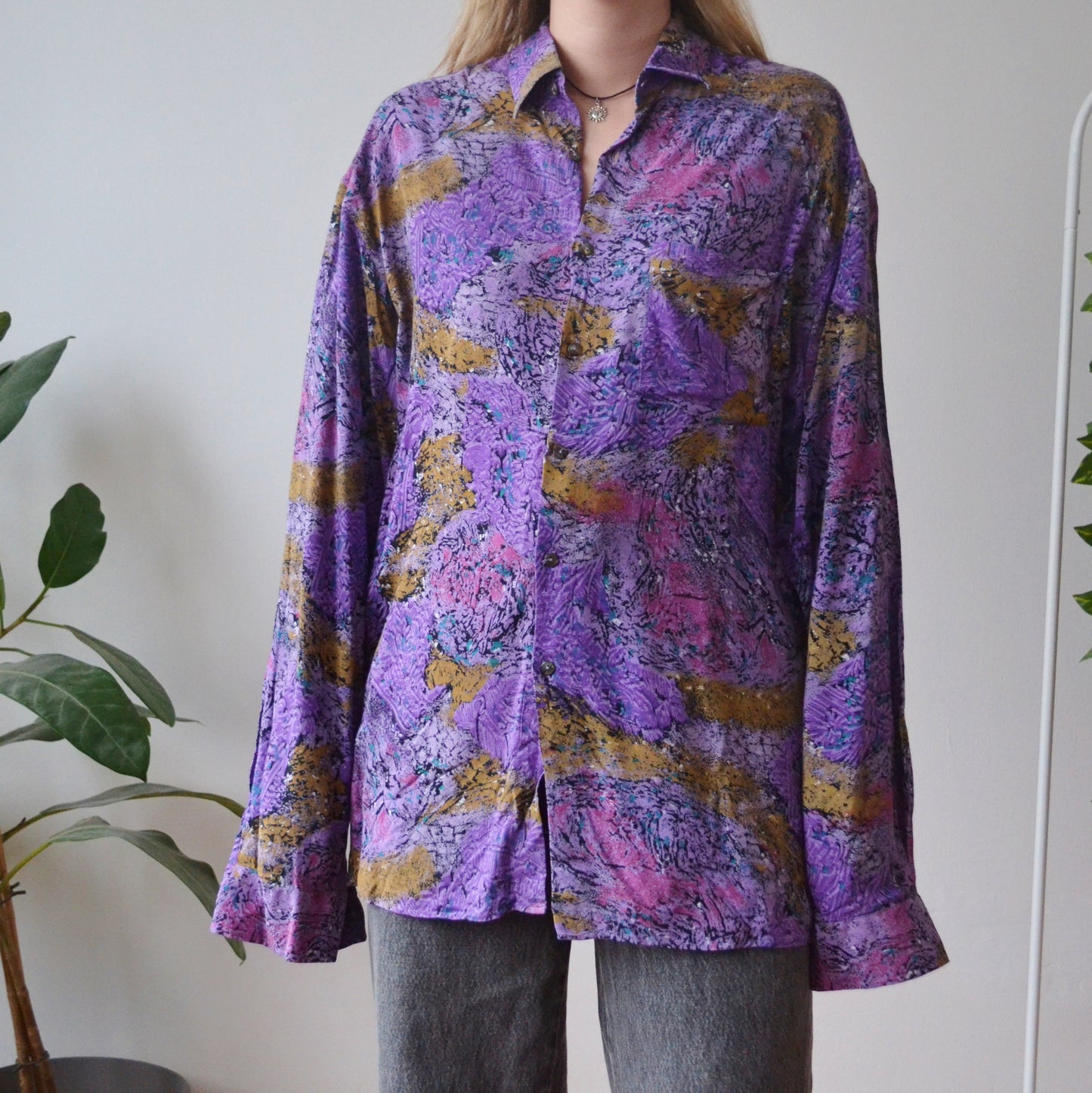 Vintage Arty Shirt L