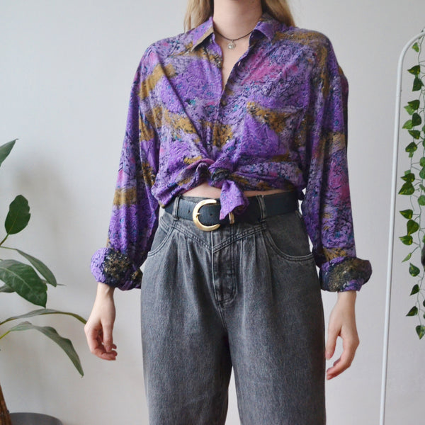 Vintage Arty Shirt L
