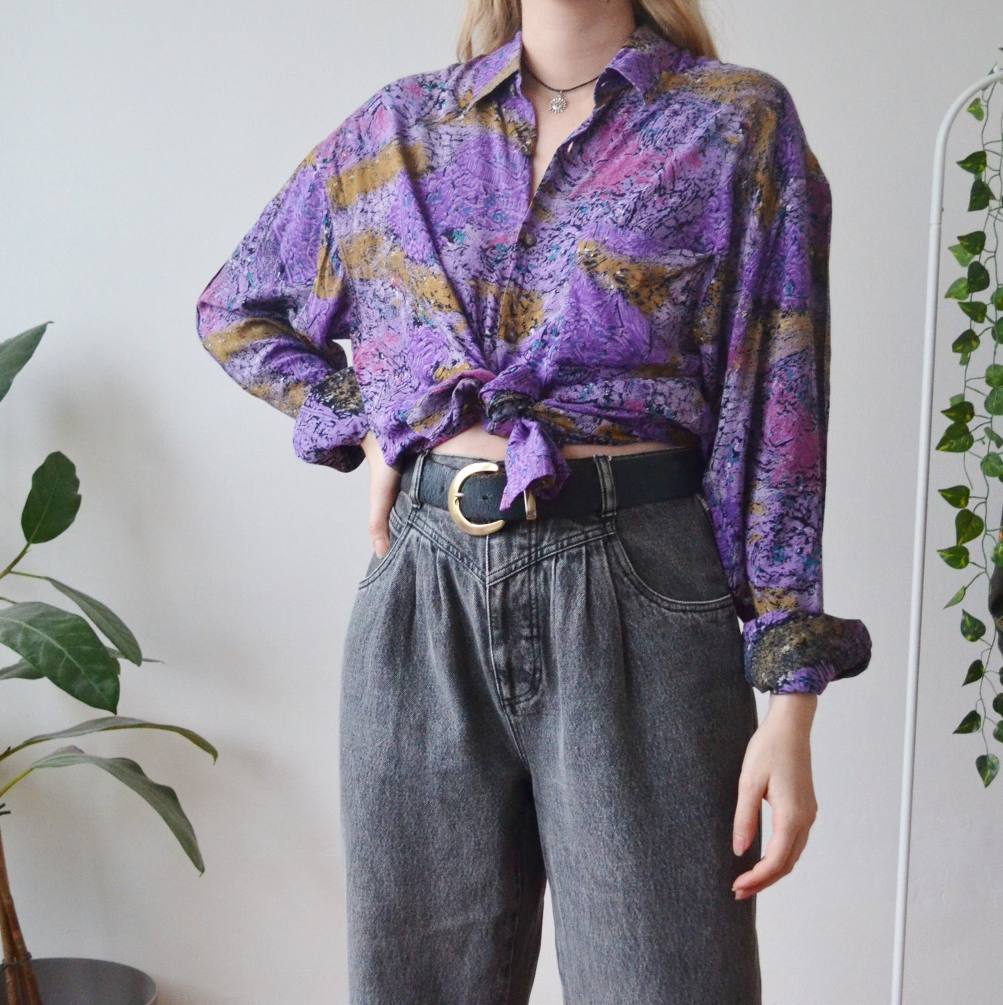 Vintage Arty Shirt L