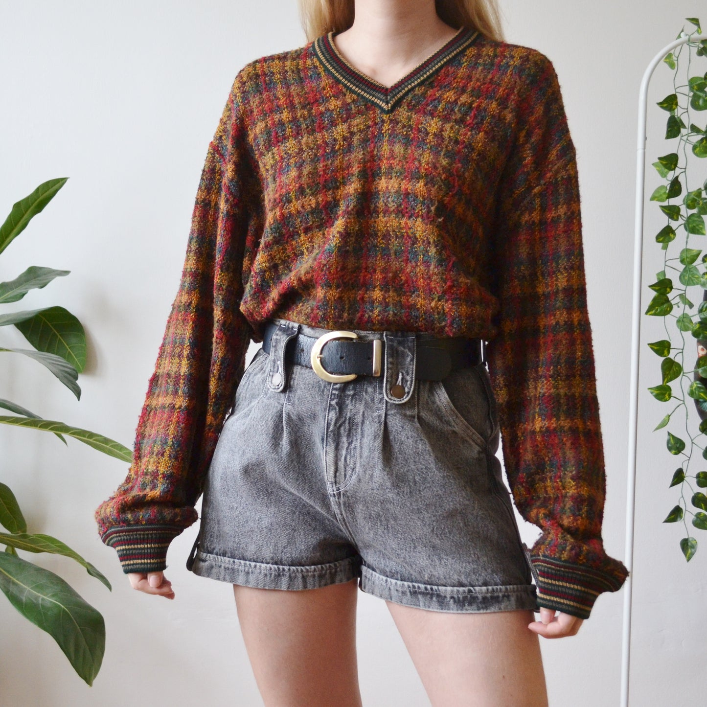 V neck jumper XL