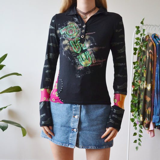 Embellished top S