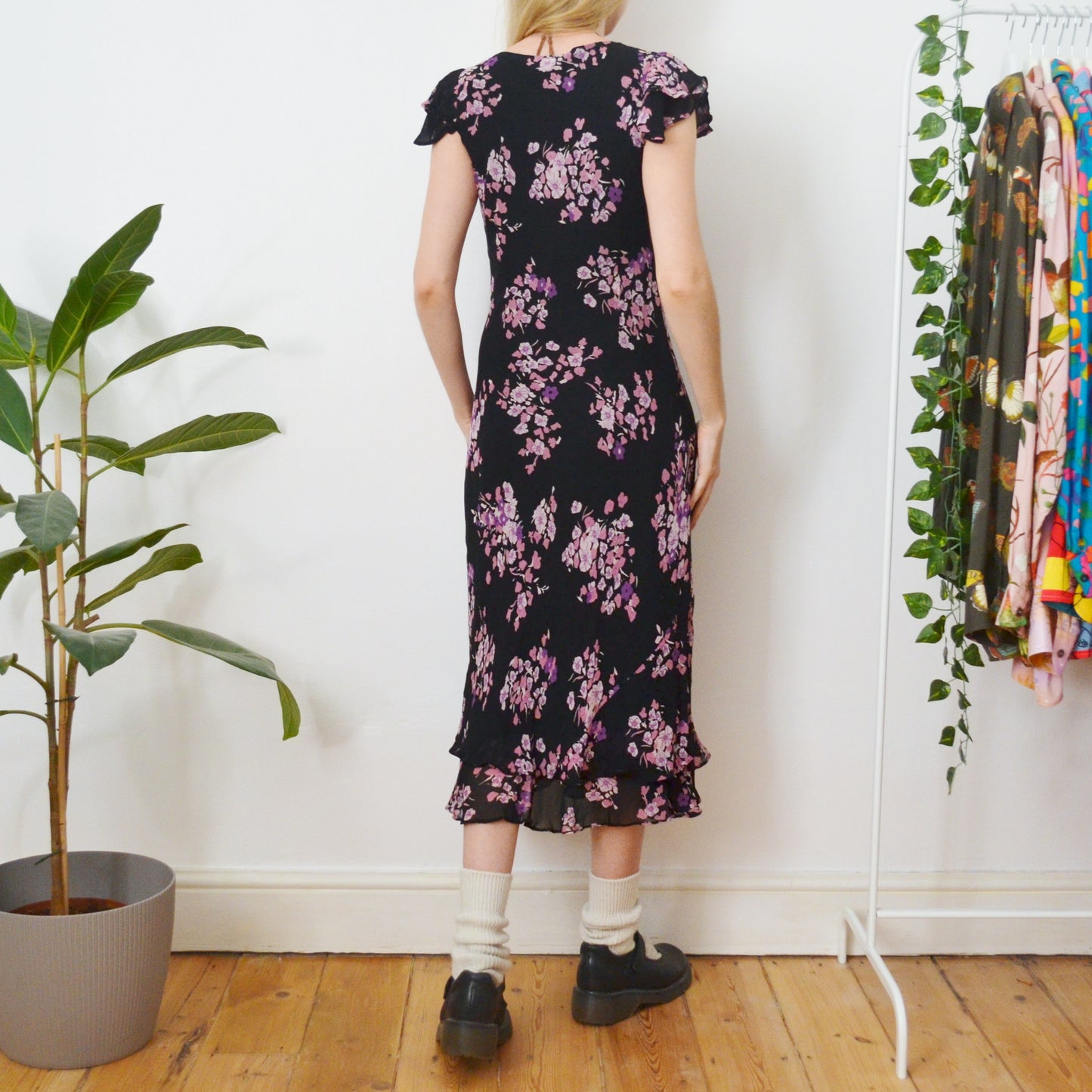 Floral dress M