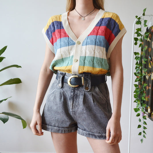 Stripe vest XL