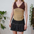 Vintage Contrast Top S