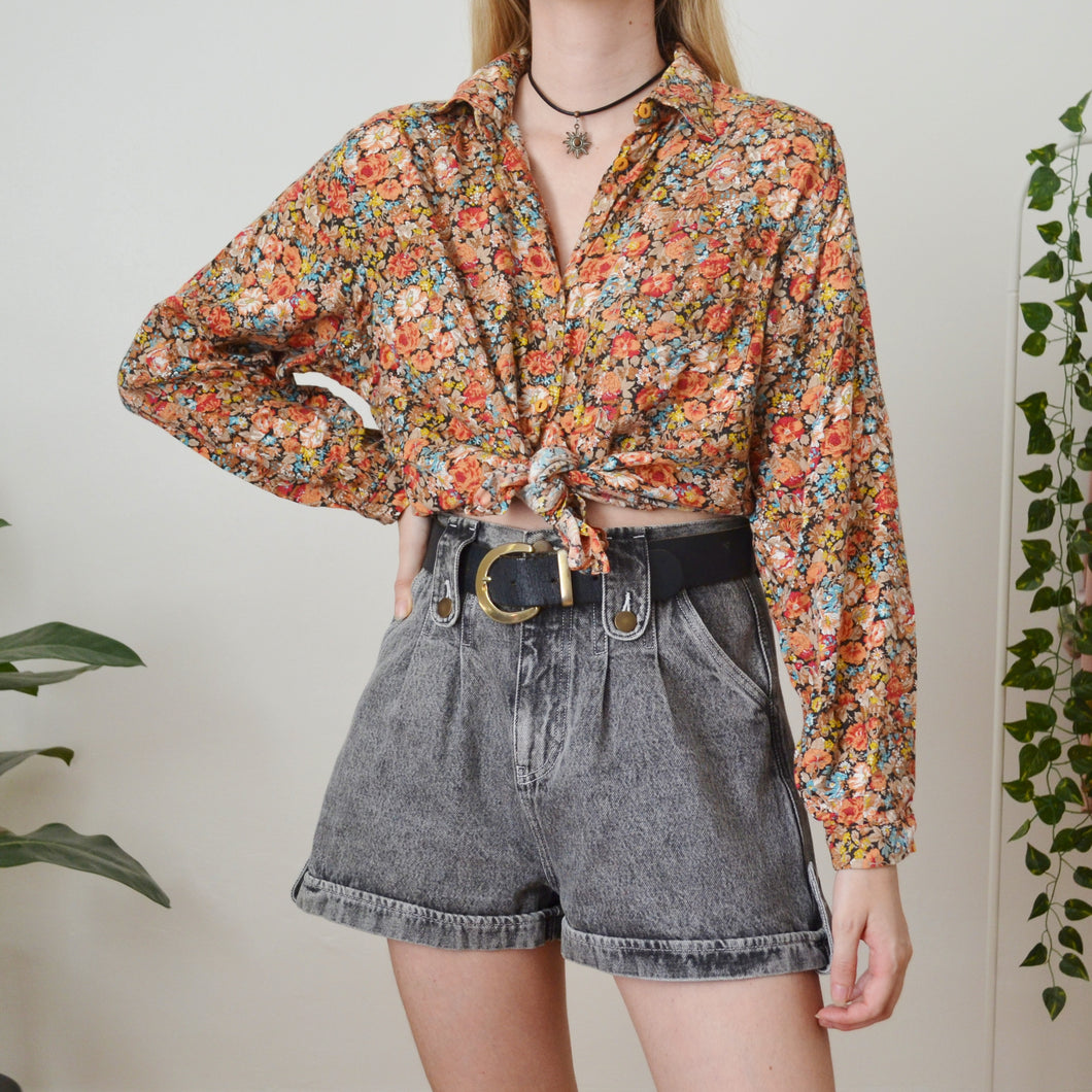 Flower shirt M