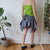 Vintage Plaid Skirt S