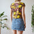 Flower t shirt M